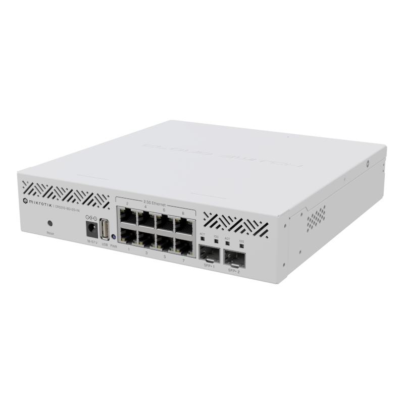 Комутатор MikroTik CRS310-8G+2S+IN